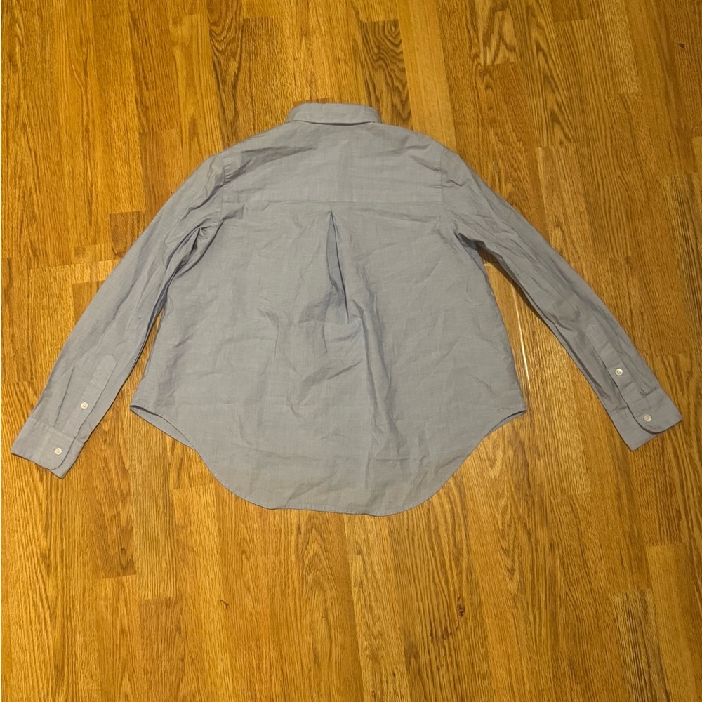 Madewell Blue Collared Button-Down Long Sleeve - image 3